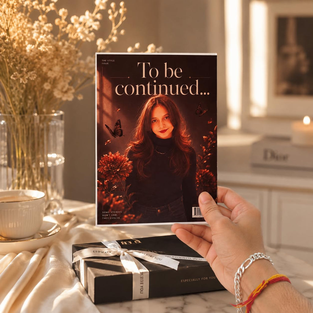 Personalized Photo Magazine 8 Pages | Custom Photo Book with Your Pictures, Names & Messages | Premium Glossy Print | Birthday, Anniversary, Wedding Gift